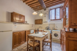 cucina Casa Poggiolo Montepulciano